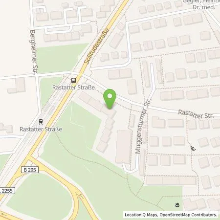 Standortübersicht der Tankstelle eze.network GmbH in 70499 Stuttgart