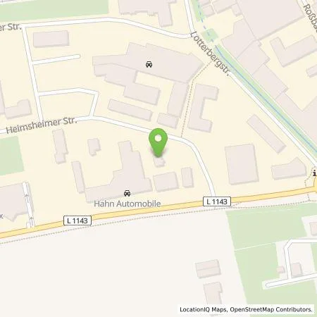 Standortübersicht der Tankstelle eze.network GmbH in 70499 Stuttgart