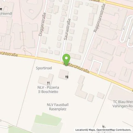 Standortübersicht der Tankstelle eze.network GmbH in 70565 Stuttgart