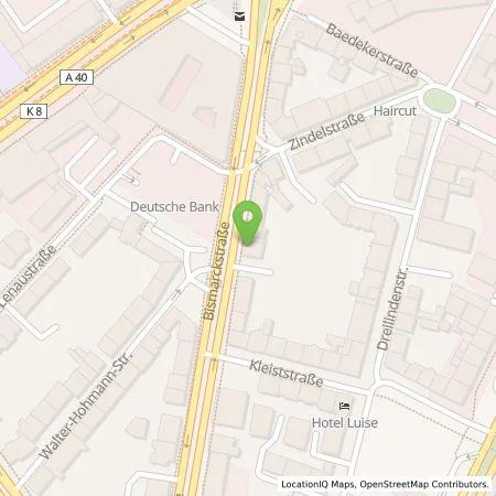 Standortübersicht der Tankstelle eze.network GmbH in 45128 Essen