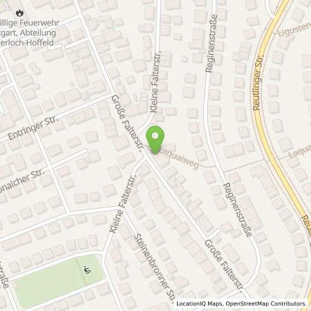 Standortübersicht der Tankstelle eze.network GmbH in 70597 Stuttgart