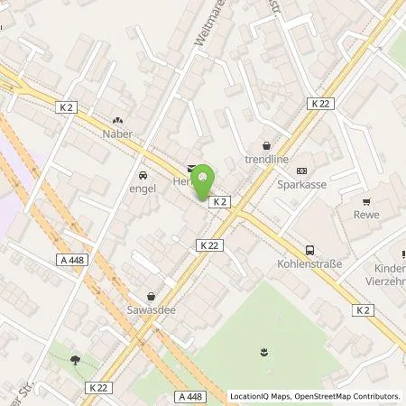 Standortübersicht der Tankstelle eze.network GmbH in 44795 Bochum