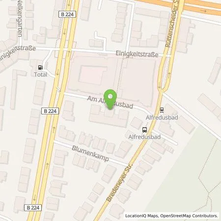 Standortübersicht der Tankstelle eze.network GmbH in 45133 Essen