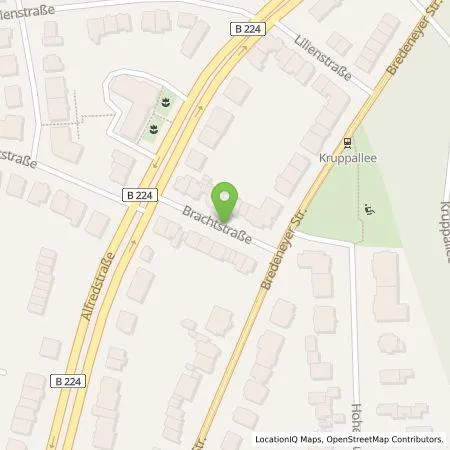 Standortübersicht der Tankstelle eze.network GmbH in 45133 Essen