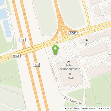 Standortübersicht der Tankstelle Hockerts Handelsges. mbH & Co KG in 51067 Köln