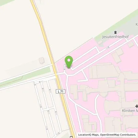 Standortübersicht der Tankstelle NEW Niederrhein Energie und Wasser GmbH in 41063 Mönchengladbach