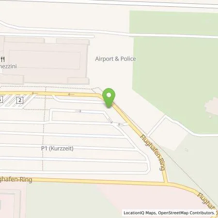 Standortübersicht der Tankstelle Flughafen Niederrhein GmbH in 47652 Weeze