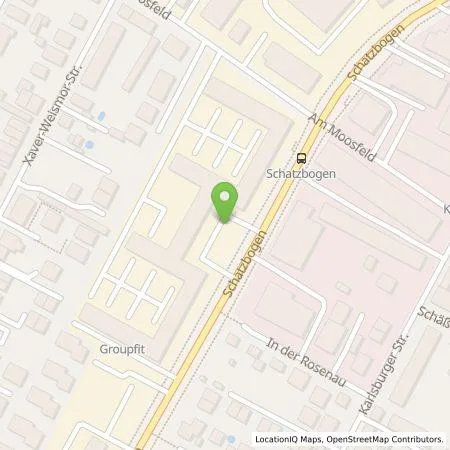 Standortübersicht der Tankstelle Mer Germany GmbH in 81829 München