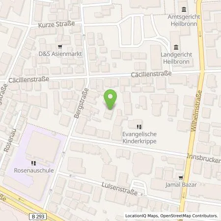 Standortübersicht der Tankstelle Schwarz Immobilien Service GmbH & Co. KGSIS in 74072 Heilbronn