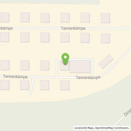 Standortübersicht der Tankstelle Gerdes GmbH in 49838 Lengerich