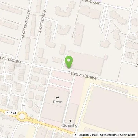 Standortübersicht der Tankstelle Eichenhof Hotel GbR in 73054 Eislingen /Fils