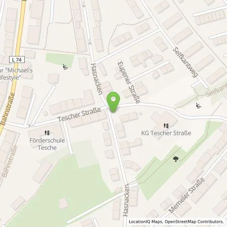 Standortübersicht der Tankstelle WSW Energie & Wasser AG in 42327 Wuppertal