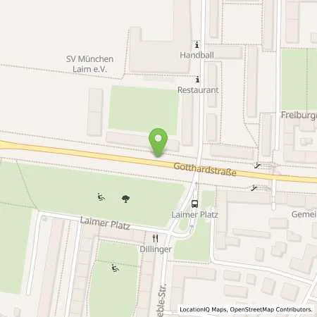 Standortübersicht der Tankstelle SWM Versorgungs GmbH in 80689 München