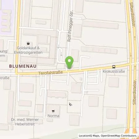 Standortübersicht der Tankstelle SWM Versorgungs GmbH in 80689 München