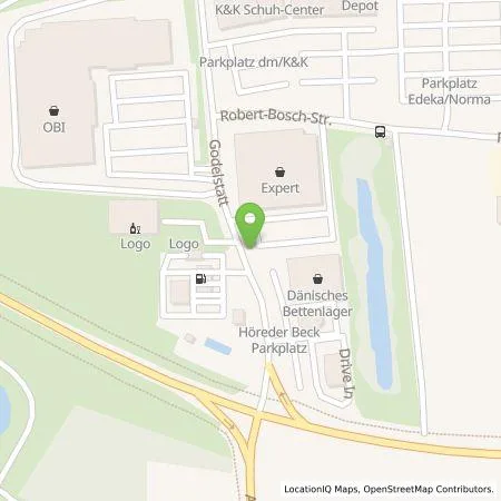 Standortübersicht der Tankstelle Stadtwerk Haßfurt GmbH in 97437 Haßfurt