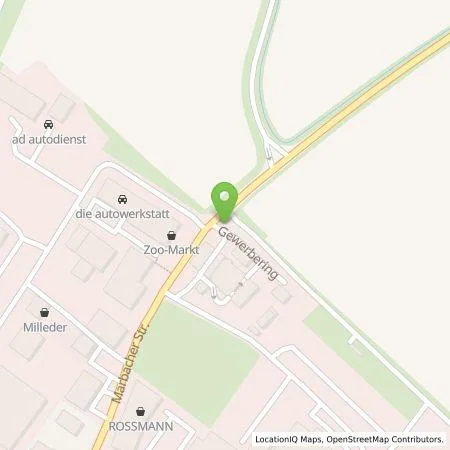 Standortübersicht der Tankstelle Kloiber GmbH in 85238 Petershausen