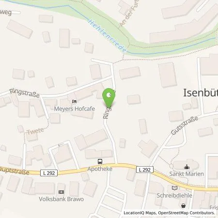 Standortübersicht der Tankstelle LSW Energie GmbH & Co. KG in 38550 Isenbüttel