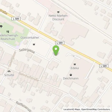 Standortübersicht der Tankstelle Stadtwerke Lengerich GmbH in 49525 Lengerich