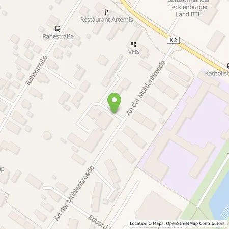 Standortübersicht der Tankstelle Stadtwerke Lengerich GmbH in 49525 Lengerich