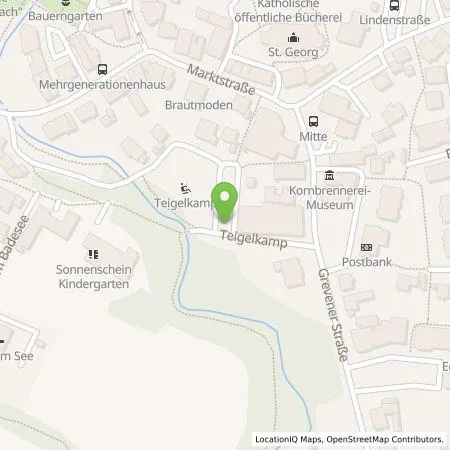 Standortübersicht der Tankstelle Stadtwerke Lengerich GmbH in 48369 Saerbeck