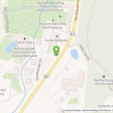 Standortübersicht der Tankstelle Stadtwerke Bad Harzburg GmbH in 38667 Bad Harzburg