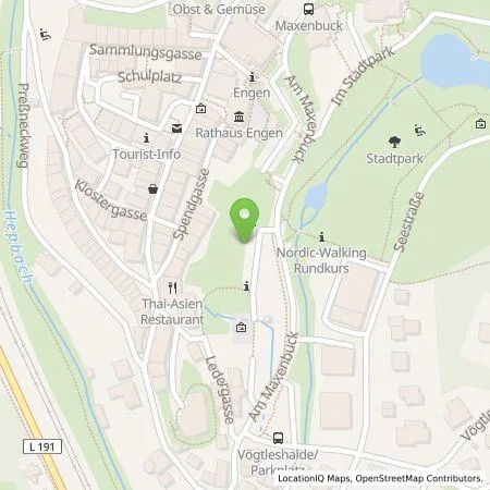 Standortübersicht der Tankstelle Stadtwerke Engen GmbH in 78234 Engen