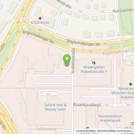 Standortübersicht der Tankstelle BayWa Mobility Solutions GmbH in 81925 München