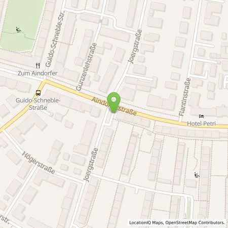 Standortübersicht der Tankstelle SWM Versorgungs GmbH in 80689 München