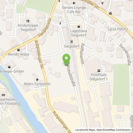 Standortübersicht der Tankstelle Vogling und Angrenzer Dienstleisungs GmbH in 83313 Siegsdorf