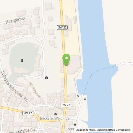 Standortübersicht der Tankstelle Holzwerke Gleitsmann GmbH in 97537 Wipfeld