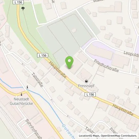 Standortübersicht der Tankstelle becharged GmbH in 79822 Titisee-Neustadt