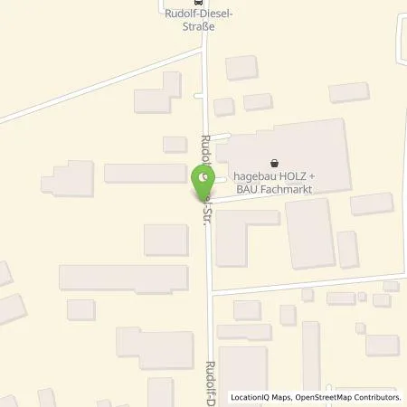 Standortübersicht der Tankstelle ASG Bauzentrum Albert Schäffer GmbH&Co.KG in 89312 Günzburg