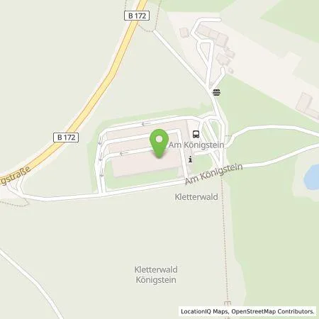 Standortübersicht der Tankstelle KWE Königstein GmbH in 01824 Königstein / Sächs. Schweiz