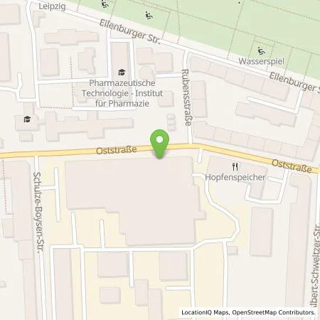 Standortübersicht der Tankstelle Auerbach Verlag und Infodienste GmbH in 04317 Leipzig