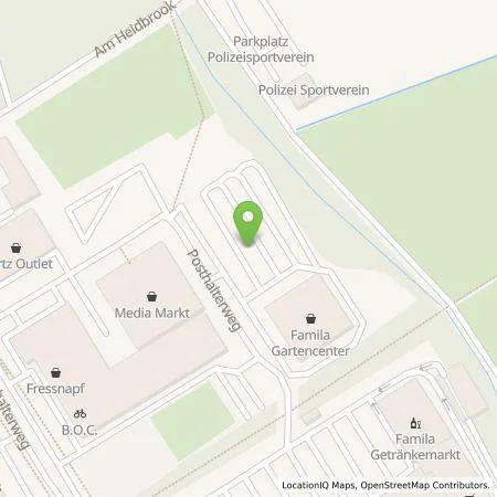 Standortübersicht der Tankstelle Autohaus Hofstadt GmbH in 26129 Oldenburg