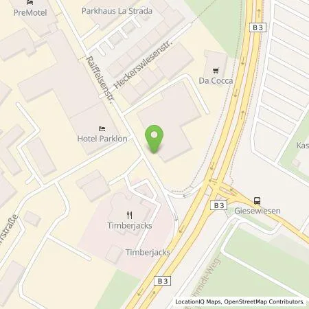 Standortübersicht der Tankstelle König am Hessenring GmbH & Co. KG in 34121 Kassel