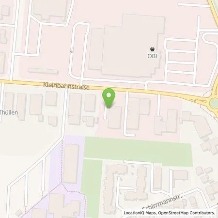 Standortübersicht der Tankstelle Heinz Pichenet GmbH & Co. KG in 47906 Kempen