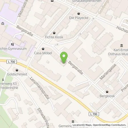 Standortübersicht der Tankstelle Jutta Hermann e.K in 58095 Hagen