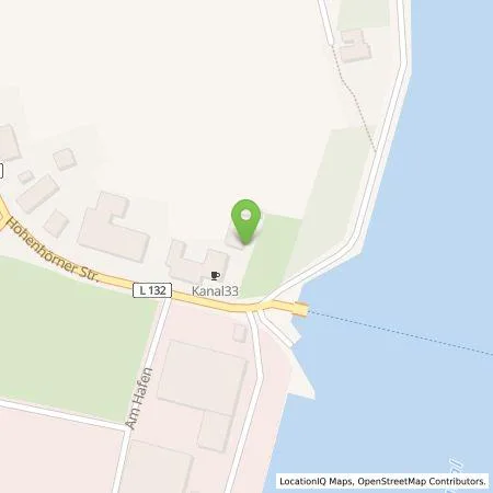 Standortübersicht der Tankstelle Kanal33 in 25725 Schafstedt