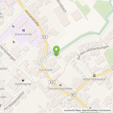 Standortübersicht der Tankstelle Till Mausolf in 53347 Alfter