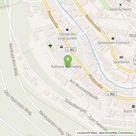 Standortübersicht der Tankstelle SWA InfoCom GmbH in 72213 Altensteig