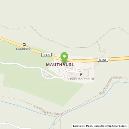 Standortübersicht der Tankstelle Hotel Gasthof Mauthäusl in 83458 Schneizlreuth