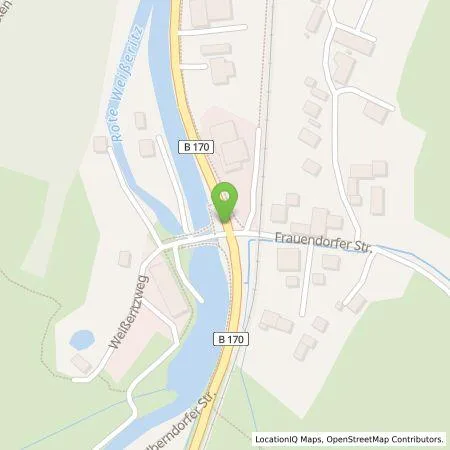 Standortübersicht der Tankstelle Autohaus CBM in 01744 Dippoldiswalde / OT Ulberndorf