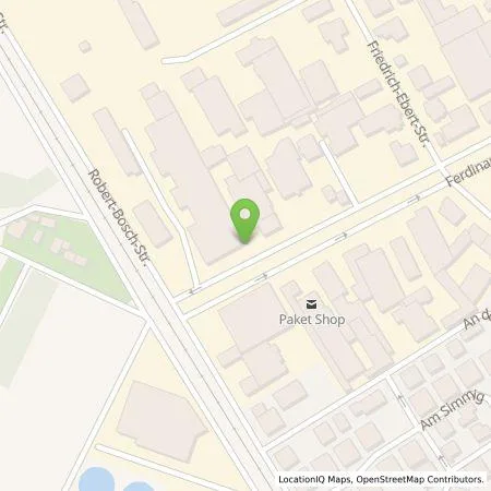 Standortübersicht der Tankstelle Qualirent Vermietungs GmbH in 63500 Seligenstadt