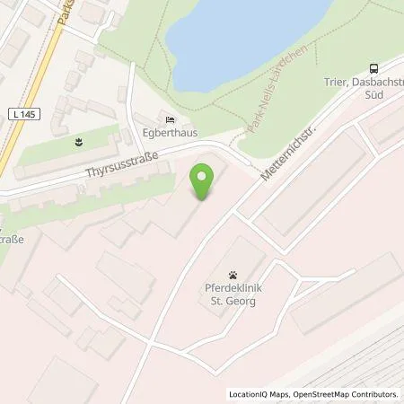 Standortübersicht der Tankstelle Richter+Frenzel GmbH + Co. KG in 54292 Trier