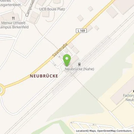 Standortübersicht der Tankstelle Hochschule Trier, Umwelt-Campus Birkenfeld in 55768 Hoppstädten-Weiersbach