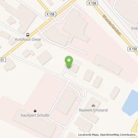 Standortübersicht der Tankstelle Backcharge GmbH in 26871 Papenburg