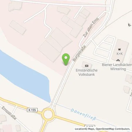 Standortübersicht der Tankstelle Backcharge GmbH in 26899 Rhede (Ems)