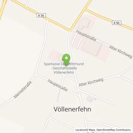 Standortübersicht der Tankstelle Backcharge GmbH in 26810 Westoverledingen