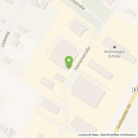 Standortübersicht der Tankstelle Backcharge GmbH in 26871 Papenburg